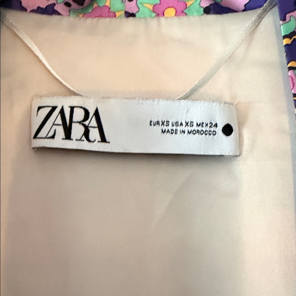 Zara Colorful Geometric Women's Wrap Kimono - Picture 5 of 8